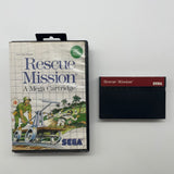 Rescue Mission Sega Master System Game PAL 05A4