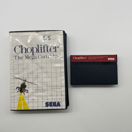 Choplifter Sega Master System Game PAL