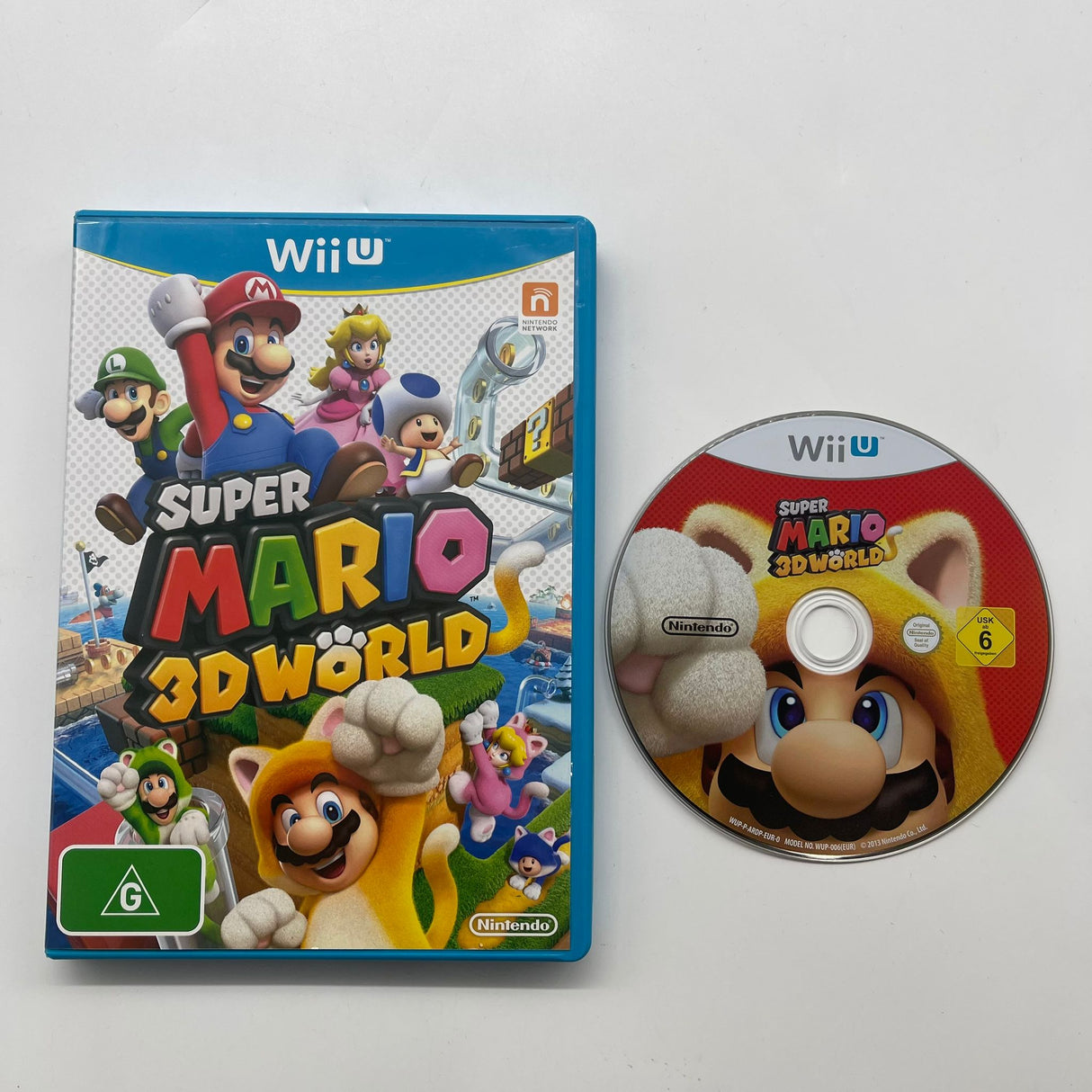 Super Mario 3D World Nintendo Wii U Game PAL - Trippy Trades 