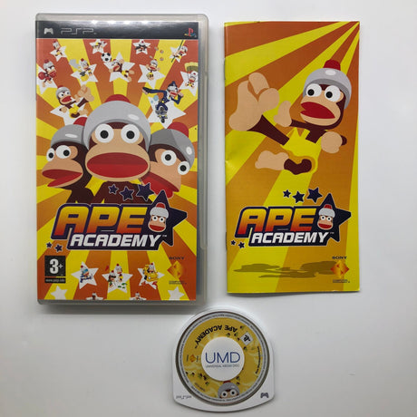 Ape Acadmey PSP Playstation Portable Game + Manual