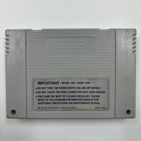Wario's Woods Super Nintendo SNES Game cartridge PAL