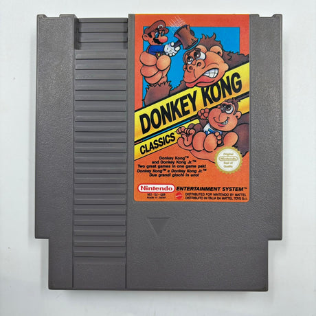 Donkey Kong Classics Nintendo Entertainment System NES Game + Manual PAL