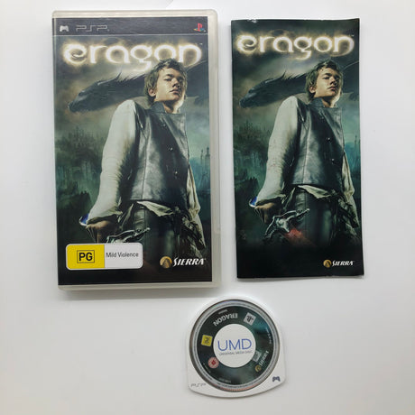 Eragod PSP Playstation Portable Game + Manual