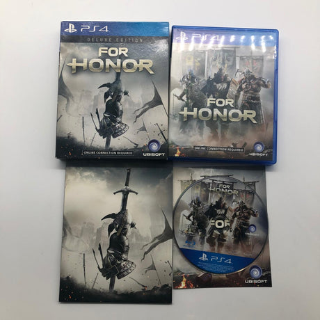 For Honor Deluxe Edition PS4 Playstation 4 Game + Manual