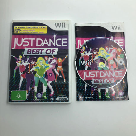 Just Dance Best Of Nintendo Wii Game + Manual PAL