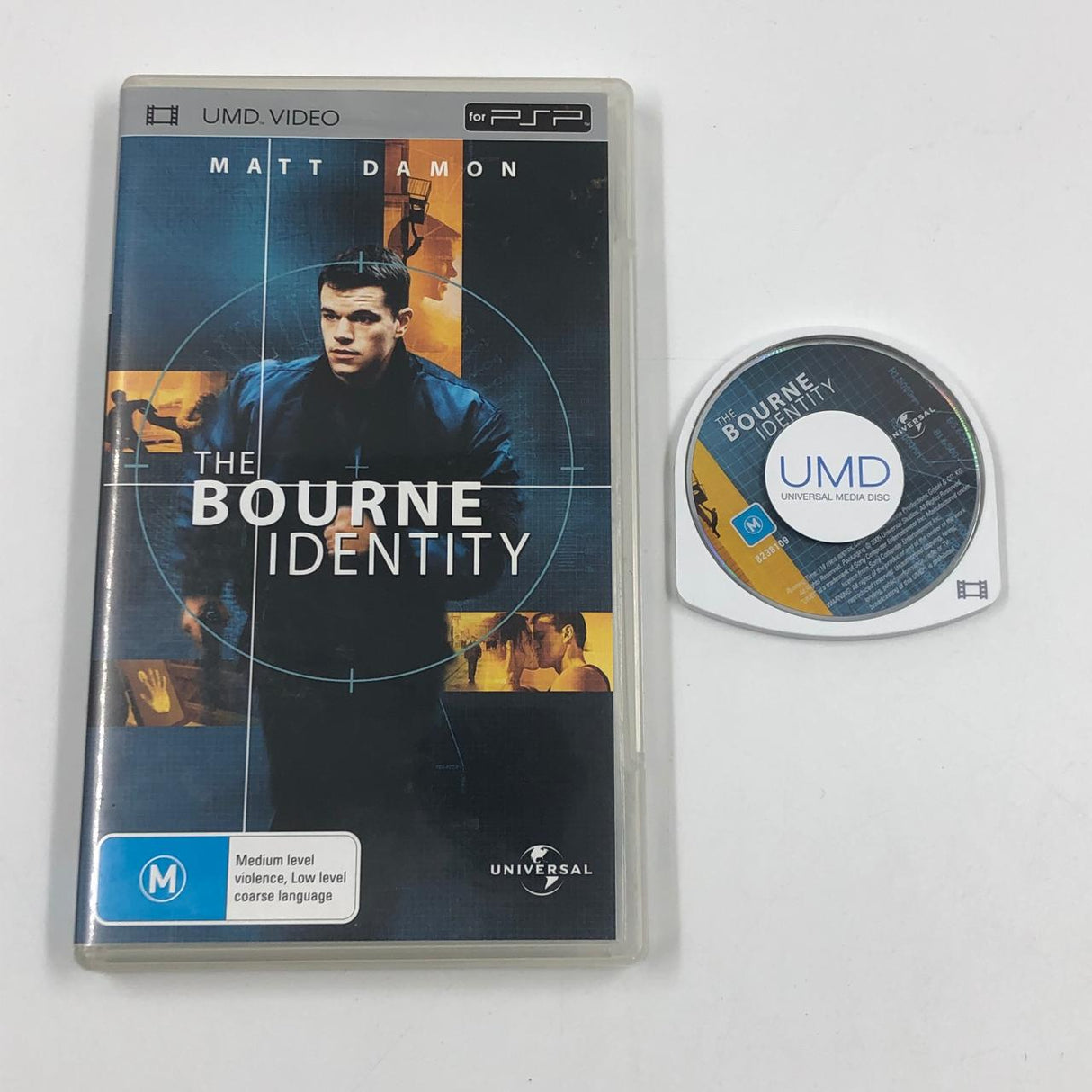 The Bourne Identity PSP Playstation Portable UMD Video Movie  28A4 - Trippy Trades 