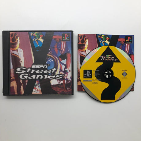 ESPN Street Games PS1 Playstation 1 Game + Manual NTSC-J