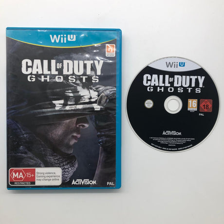Call Of Duty Ghosts COD Nintendo Wii U Game PAL