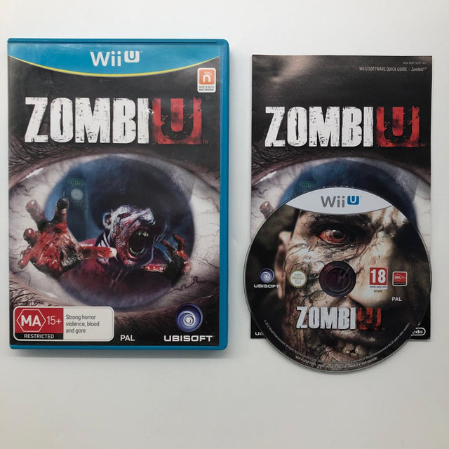 Zombi U Nintendo Wii U Game + Manual PAL 28A4 - Trippy Trades 