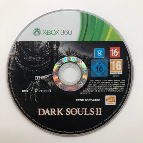 Dark Souls II 2 Xbox 360 Game Disc Only PAL