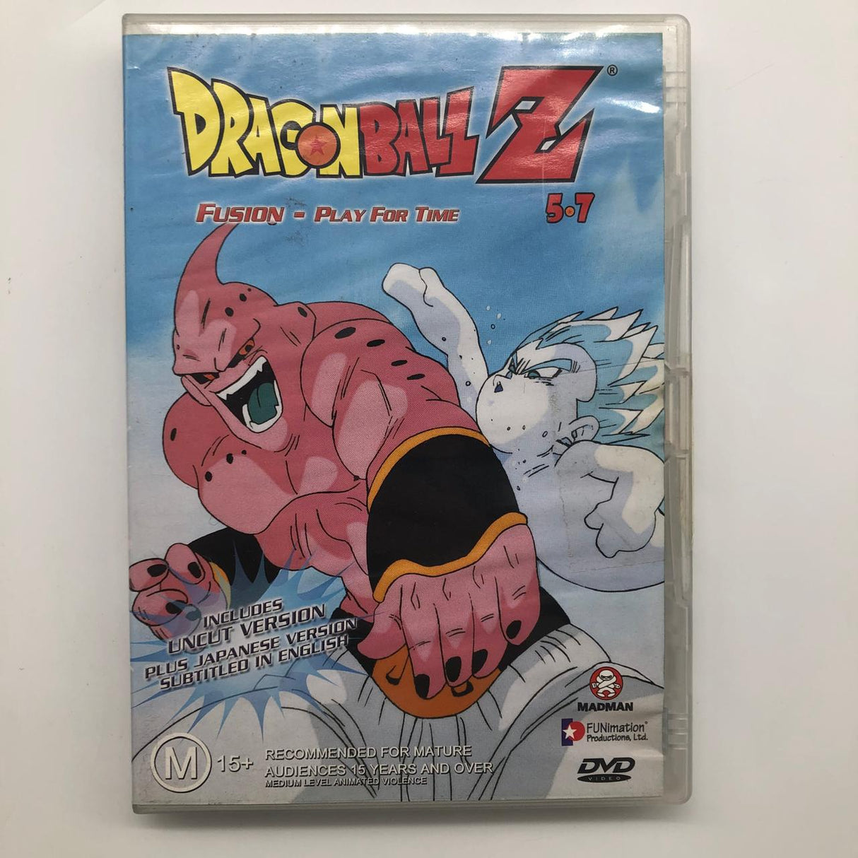 Dragon Ball Z Fusion Play For Time 5.7 DVD