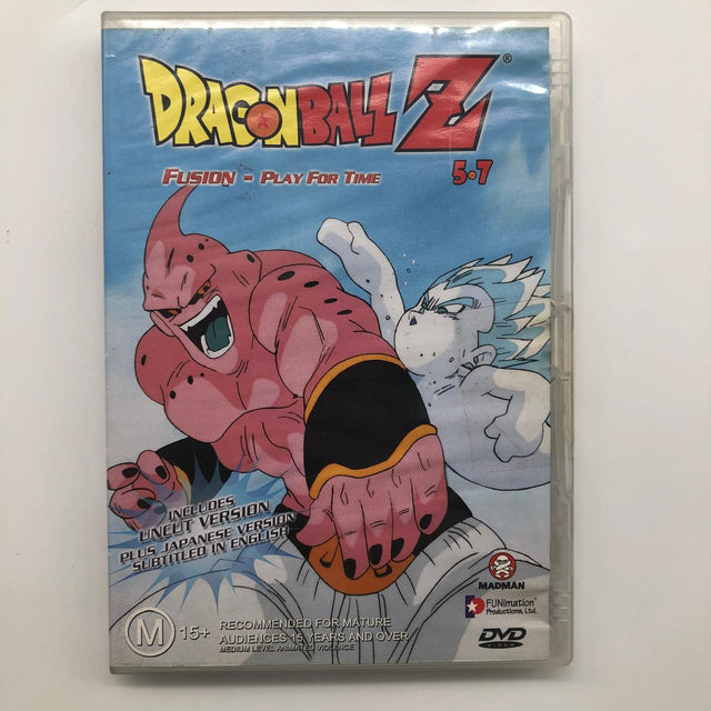 Dragon Ball Z Fusion Play For Time 5.7 DVD