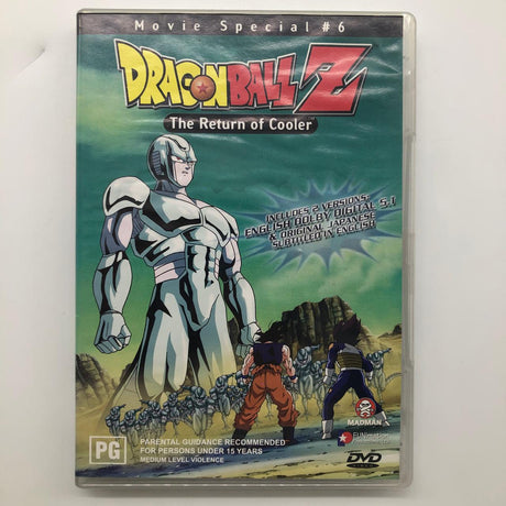 Dragon Ball Z The Return Of Cooler Movie Special #6 DVD