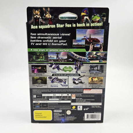 Star Fox Zero First Print Edition Wii U Game Boxed