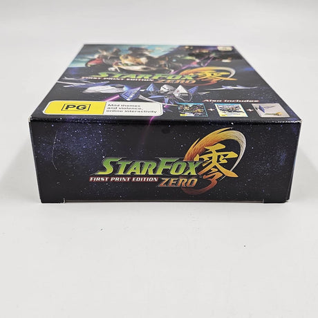 Star Fox Zero First Print Edition Wii U Game Boxed