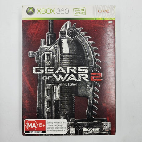 Gears Of War 2 Limited Edition Xbox 360 Game + Steelbook
