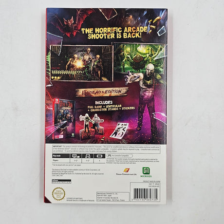 The House Of The Dead Remake Limited Edition Nintendo Switch Game Boxed