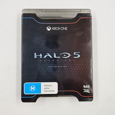 Halo 5 Guardians Limited Edition Xbox One Game Steelbook Boxed