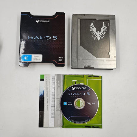 Halo 5 Guardians Limited Edition Xbox One Game Steelbook Boxed