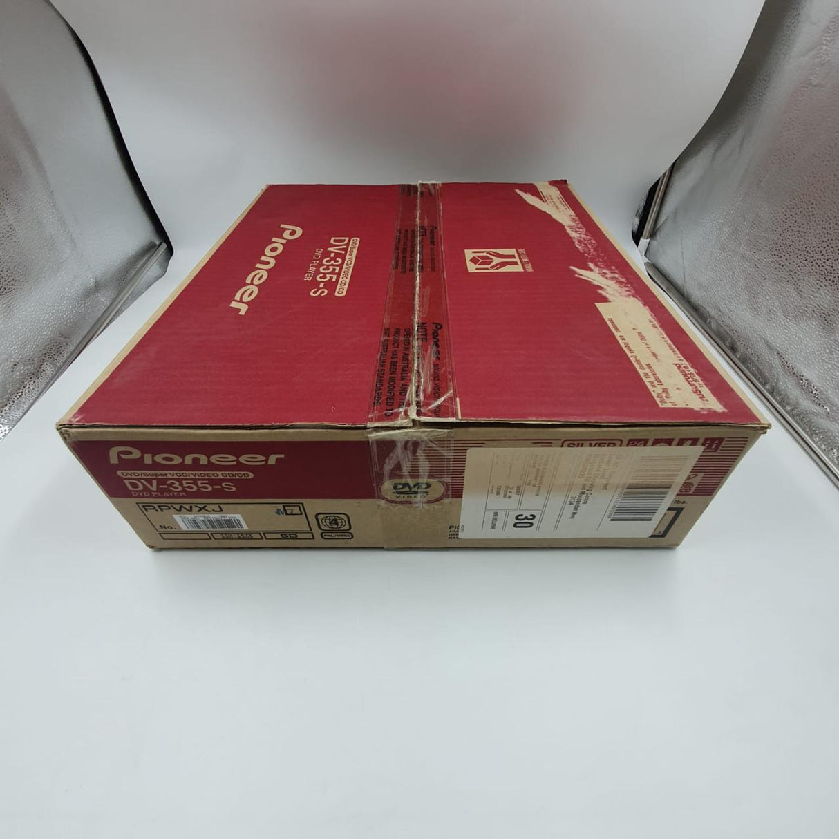 DVD Player Pioneer Dv-355-s With Remote Control And AV Cables Boxed