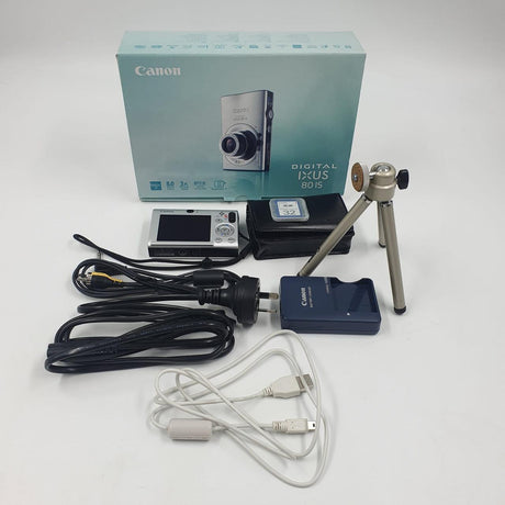 Canon Digital IXUS 80 IS Camera Boxed