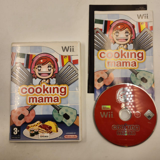 Cooking Mama Nintendo Wii Game + Manual PAL