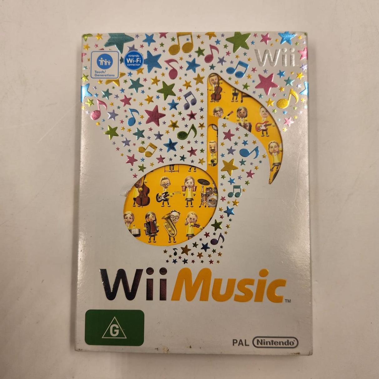 Wii Music Nintendo Wii Game + Manual Slipcase PAL 28JY4 - Trippy Trades 