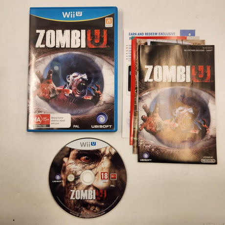 Zombi U Nintendo Wii U Game + Manual PAL