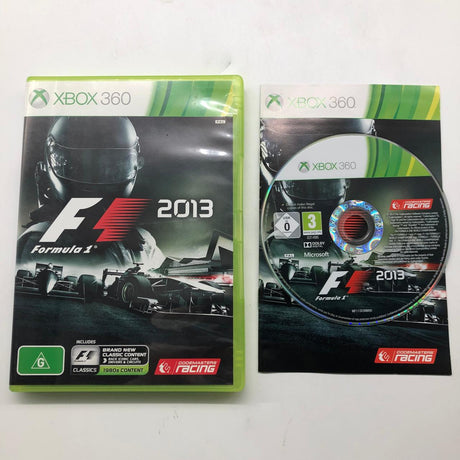 Formula 1 F1 2013 Xbox 360 Game + Manual PAL