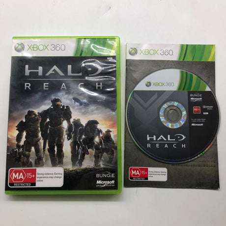 Halo Reach Xbox 360 Game + Manual PAL