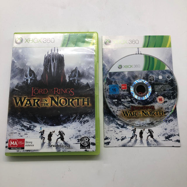 The Lord Of The Rings War In The North Xbox 360 Game + Manual PAL