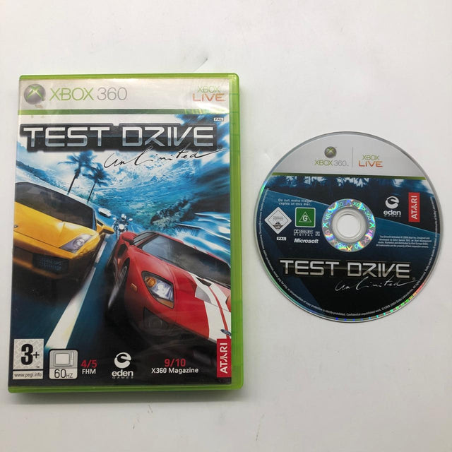 Test Drive Xbox 360 Game + Manual PAL