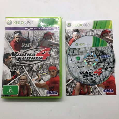 Virtua Tennis 4 Xbox 360 Game + Manual PAL