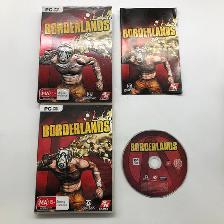 Borderlands PC Game + Manual SteelBook Edition