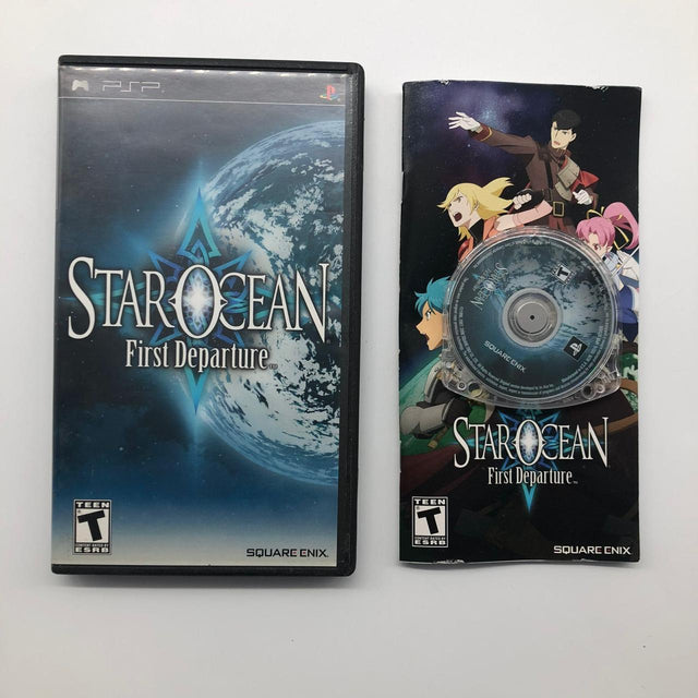 Star Ocean First Departure PSP Playstation Portable Game + Manual