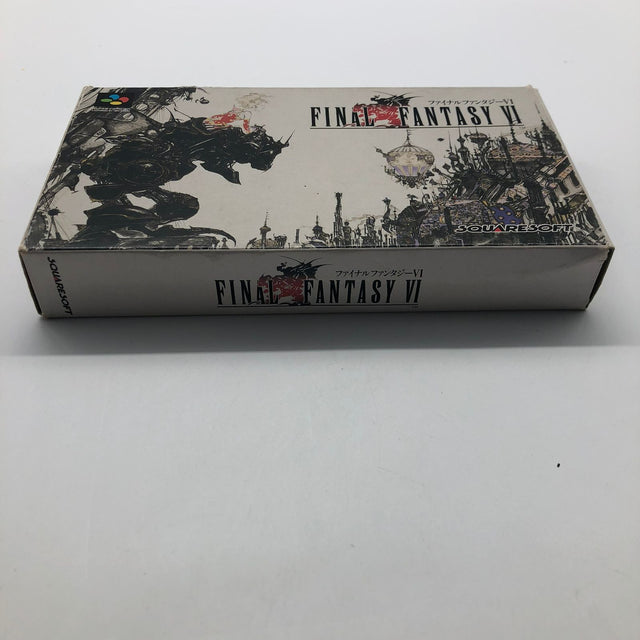 Final Fantasy VI Nintendo Super Famicom NES Game NTSC-J Boxed