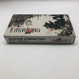 Final Fantasy VI Nintendo Super Famicom NES Game NTSC-J Boxed