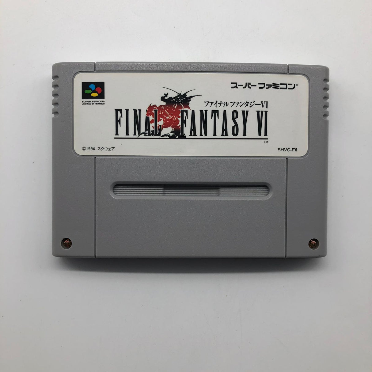 Final Fantasy VI Nintendo Super Famicom NES Game NTSC-J Boxed