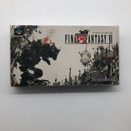 Final Fantasy VI Nintendo Super Famicom NES Game NTSC-J Boxed