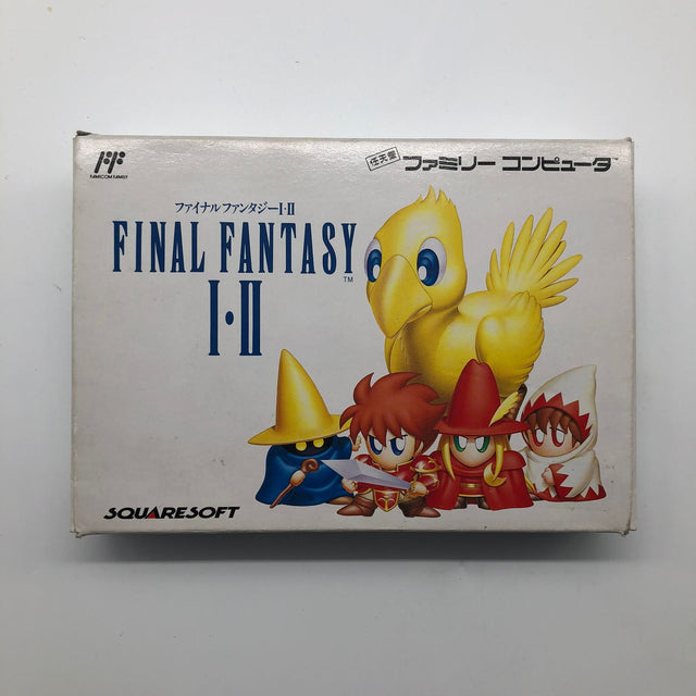 Final Fantasy I.II Nintendo Super Famicom NES Game NTSC-J Boxed
