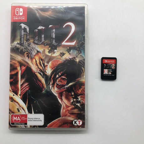 Attack On Titan 2 AOT 2 Nintendo Switch Game