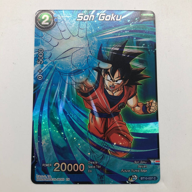 Son Goku BT10-037 Dragon Ball Super Card Game 25AU4