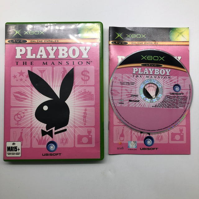 Playboy The Mansion Xbox Original Game + Manual PAL 25AU4