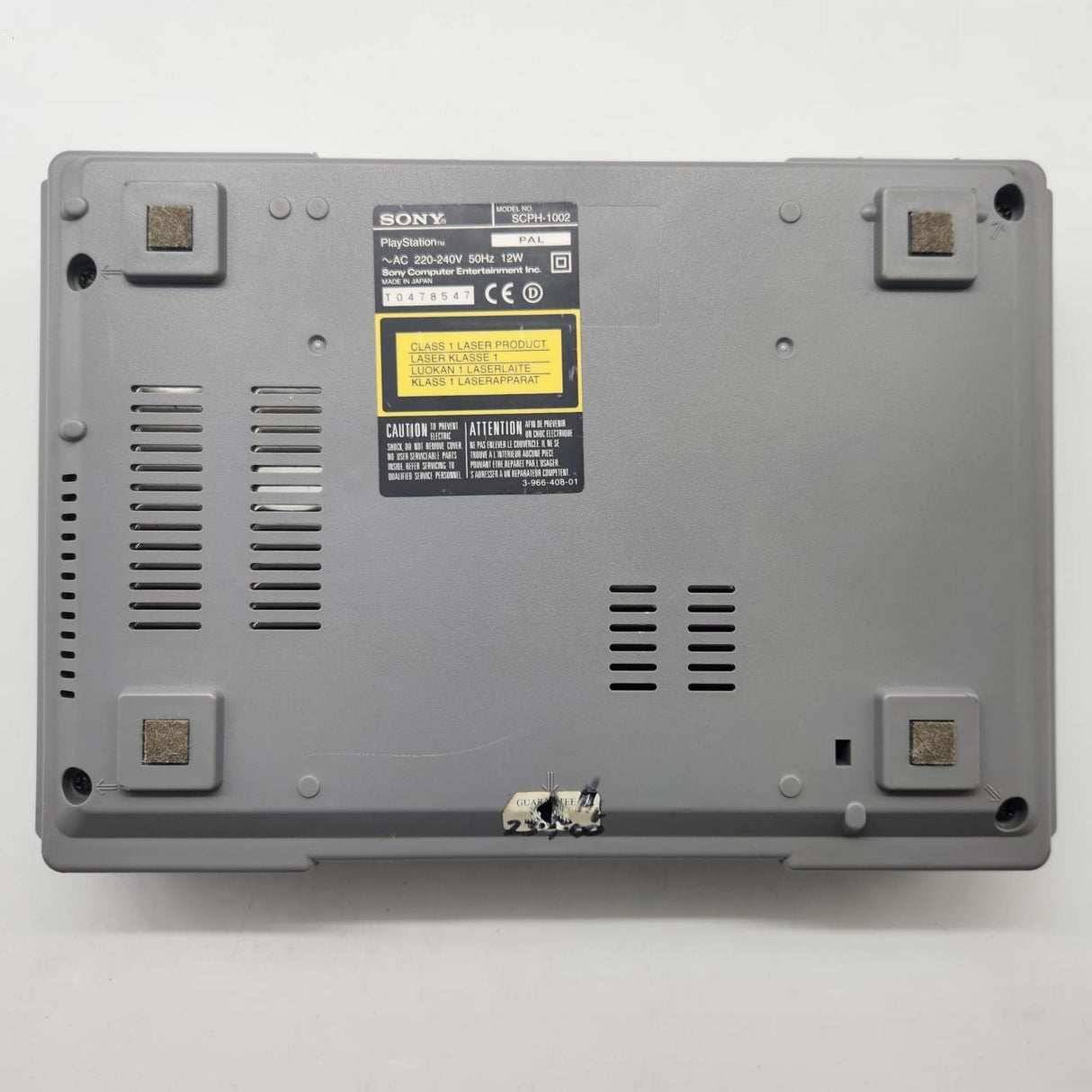 Sony PS1 Playstation 1 Console With Cords And Controller PAL