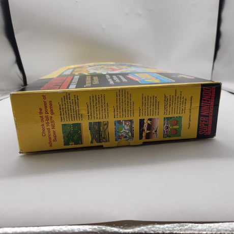 SNES Super Nintendo Entertainment System Super Mario All Stars Edition PAL Version Console Boxed