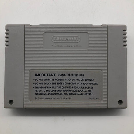 Super International Cricket Super Nintendo SNES Cartridge PAL