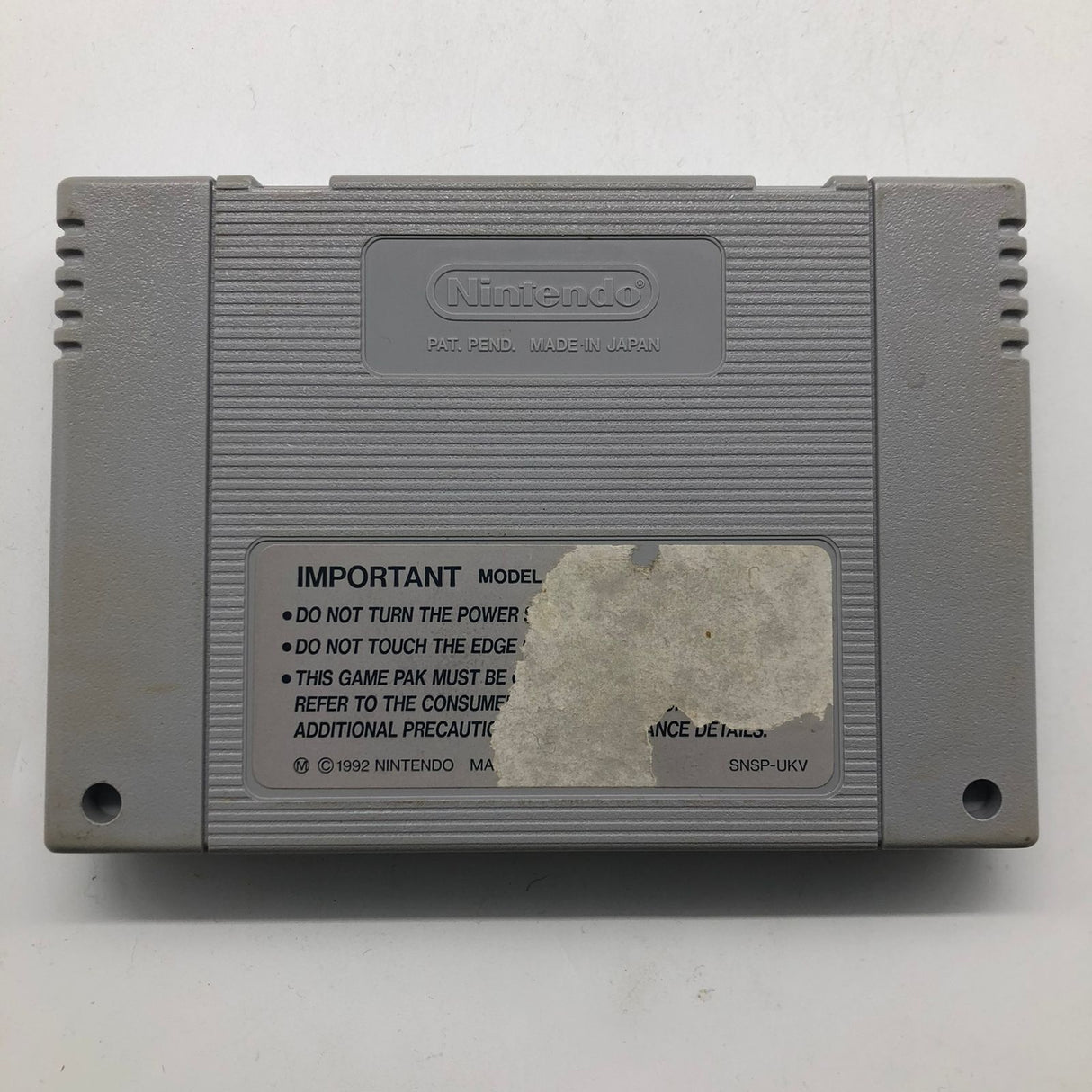 Jack Nicklaus Golf Super Nintendo SNES Cartridge PAL