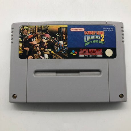 Donkey Kong Country 2 Diddy's Kong Quest Super Nintendo SNES Cartridge PAL