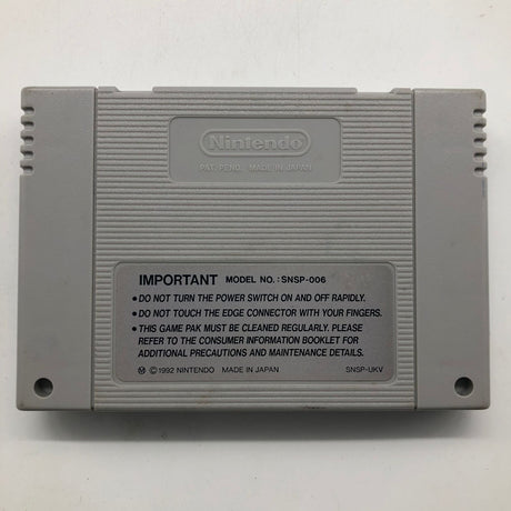 Space Invaders Super Nintendo SNES Cartridge PAL