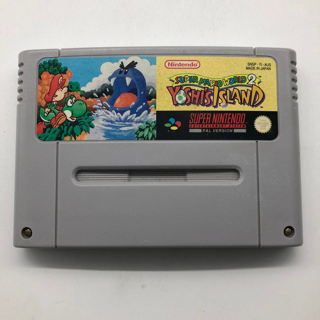Super Mario World 2 Yoshi's Island Super Nintendo SNES Cartridge PAL
